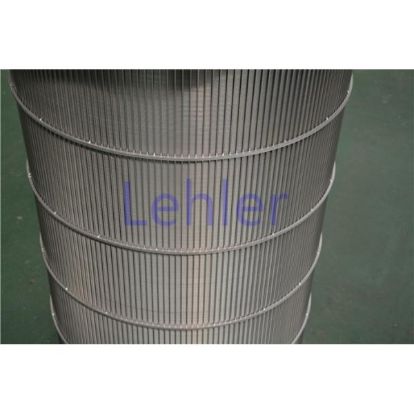 Slot Type Stainless Steel Filter Basket , Wire Cylinder Basket Perfect Roundness