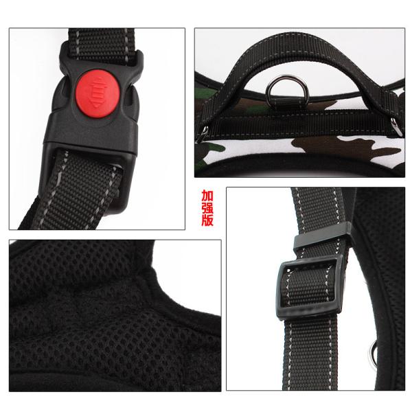 Durable Design Breathable Pet Dog Adjustable Vest Harness Outdoor Walking Jogging