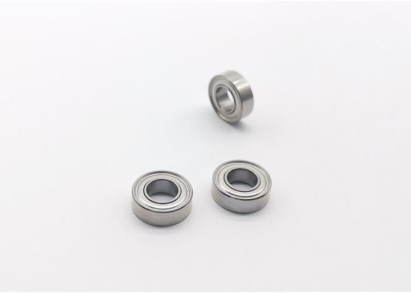 Premium S681 Stainless Ball Bearings , Miniature Ball Bearings With Metal Cage 1*3*1mm