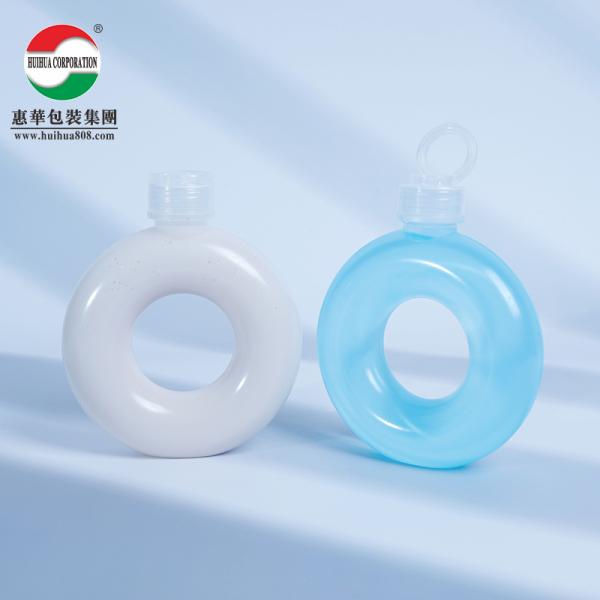 Bouteille en PP transparent de qualité alimentaire de 500 ml pour jus de fruits et boissons