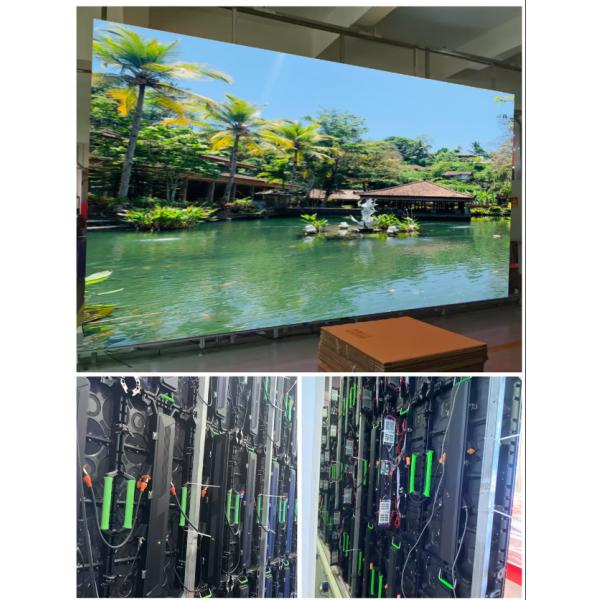 Giant Series Rental LED Sign 3840Hz Refresh Removable Power Box for Stunning Visuals in 500x500mm/500x1000mm Cabinet Size