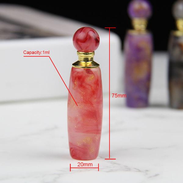 1ml Resin Perfume Bottle 20x20x75mm Laser Engraved