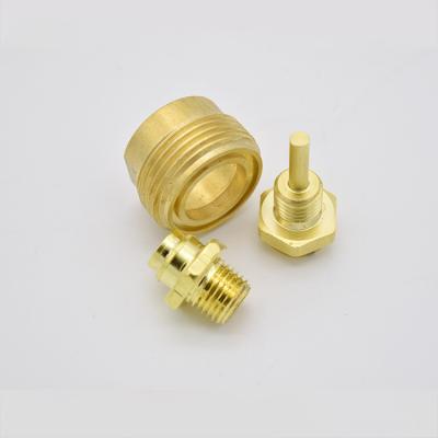 High Precision Brass Turned Components Parts Customized Size Oem Design
