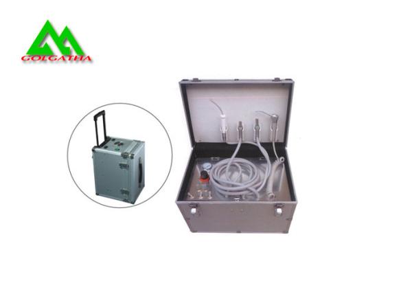 Metal Portable Dental Turbine Unit With Compressor And Handpiece OEM Service