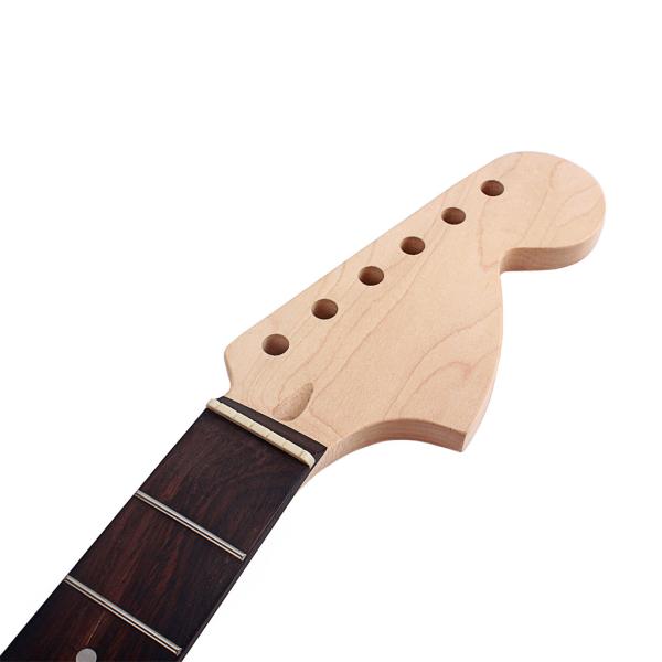 Guitarra Neck 22 Frets Maple Neck Rosewood Fingerboard para ST Guitarra Elétrica