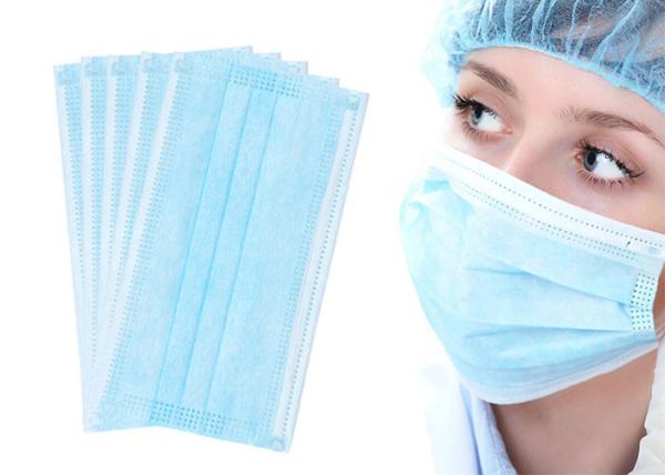 Healthy Surgical Disposable Mask  , 4ply Clinical Face Mask 85gsm RoHS Compliant