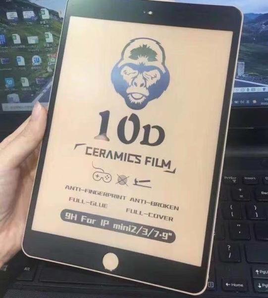 10D Clear Ceramic Phone Glass Protector For Ipad Pro 12.9 2018