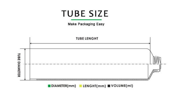 Hand Cream Facial Cleanser ABL Tube Tube With Screw Cap Aluminium Barrier Laminate