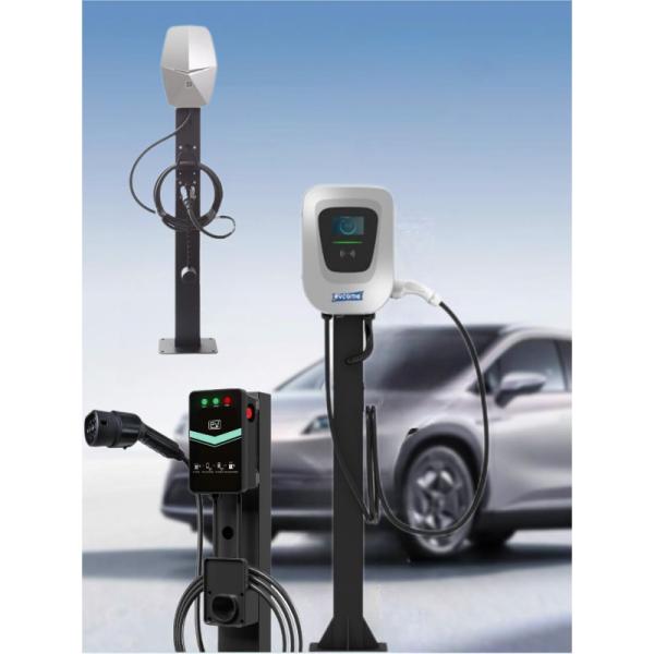 Точка 220в 32а 1 зарядного устройства жилого автомобиля типа 2 Эв домашняя 7кв 11кв