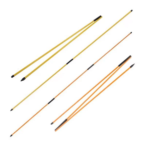 Aide à la pratique d'alignement en bois sur mesure pour le golf visant à mettre en place un entraîneur de swing correcteur de posture de golf pour l'extérieur intérieur