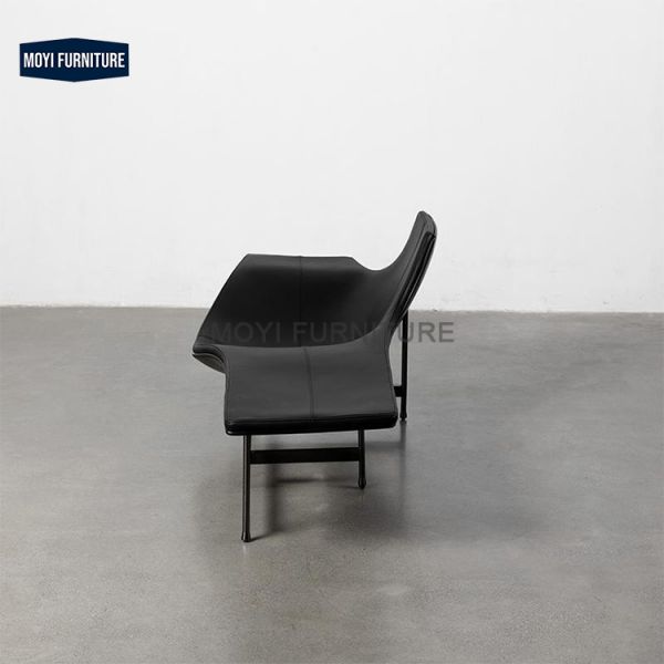Accent Style Simple Casual Chair Custom Lounge Chair Full Leather Microfiber Leather T1 Terminal Living Room Furniture