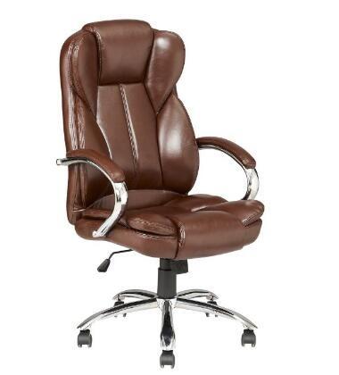 High Back Leather Executive China Office Chair w/Metal Base
