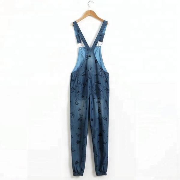 8 - 16 Years Teen Girls Denim Clothes Suspender Jeans Bib Pants Custom Design