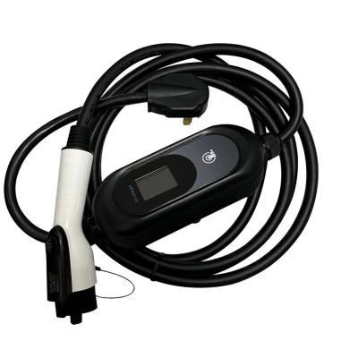 AC 2.4 LED Display Screen Wall Mounted Portable EV Charging Station 380V