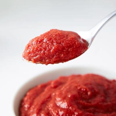 Canned Or Sachet Tomato Paste 70g 800g 2200g Easy Open With Customized Private Brand Paste  Tomatoes Seasoning Condiment
