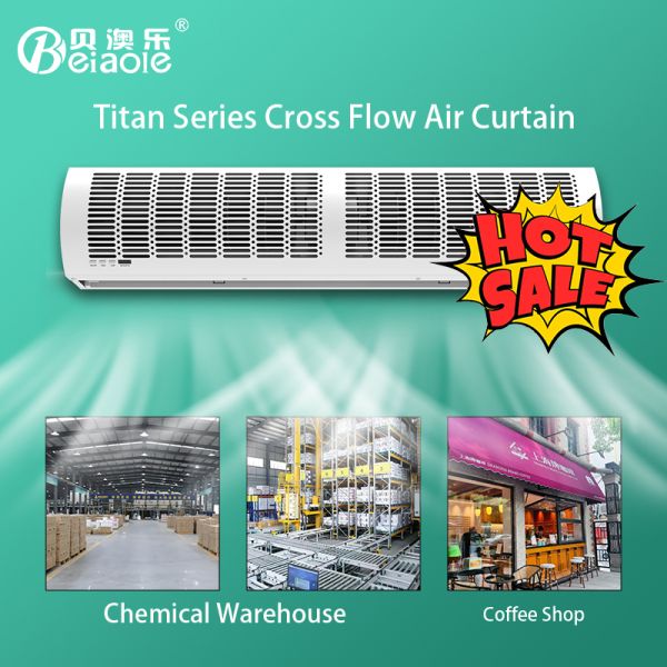 Ceiling Mounted 72 Air Curtain Remote Control 220V 50HZ For Commercial Sliding Door