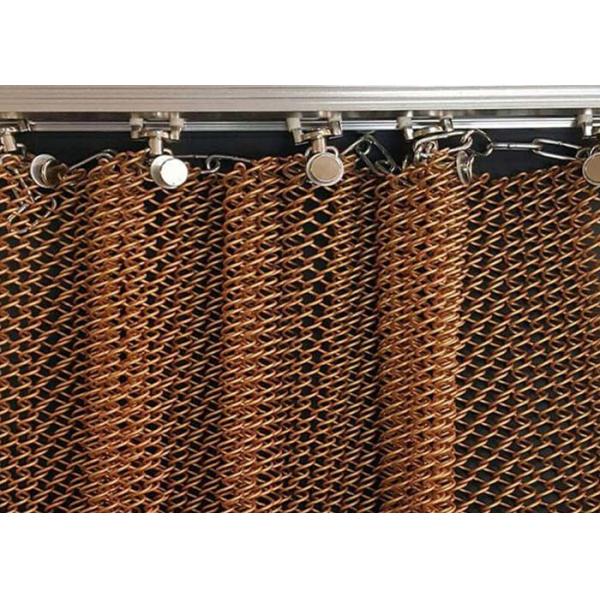 1.0 mm Rideau de draperie à bobine métallique