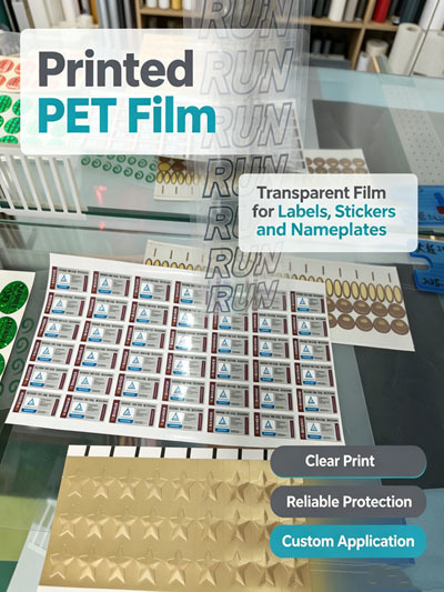 Double-Side TPU-Coated PET Film – Purpose-Built for Membrane Switch Manufacturing