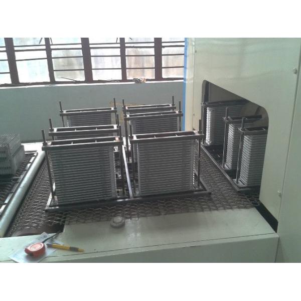 Radiator Aluminium Brazing Furnace Max 700 Degrees 600mm/Min Speed Of Mesh Belt
