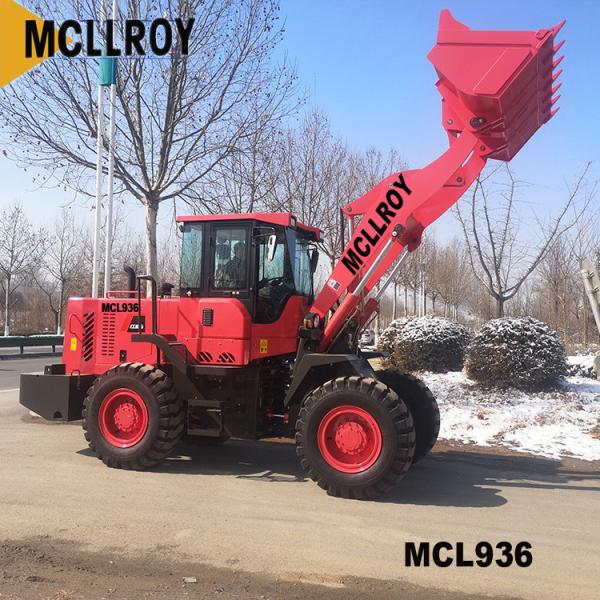Front End 2.5 Ton Wheel Loader Mini For Construction Agriculture Garden
