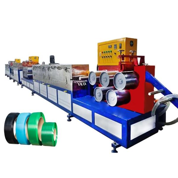 Máquina de fabricação de tiras de plástico PET de dois parafusos de 800 kg/h