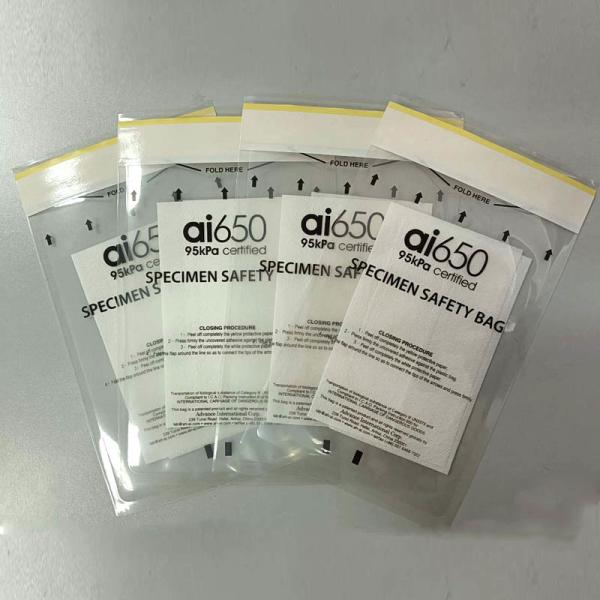 MDP LDP 95kPa Specimen Transport Bag Four Inner Containers
