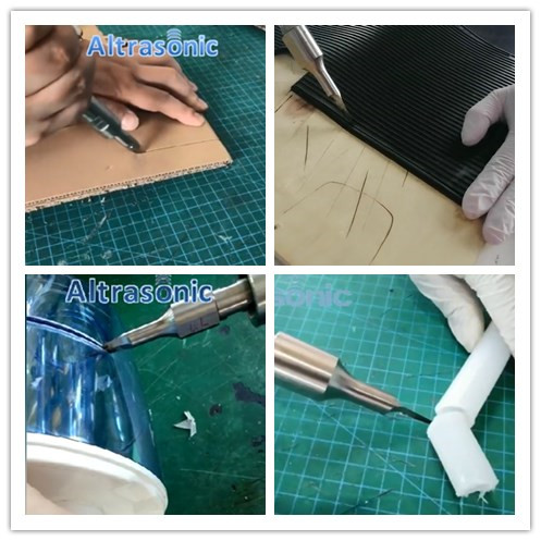 500 автомат для резки тканевого материала 30khz ватта ультразвуковой