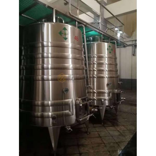 Fruit Wine Making Equipment , 5000l Stainless Steel Fermentation Vessel