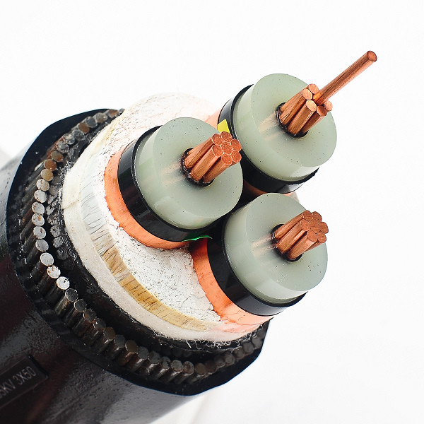 15kV 3core 35mm^2 XLPE Insulated 133% Insulation Armor Cable