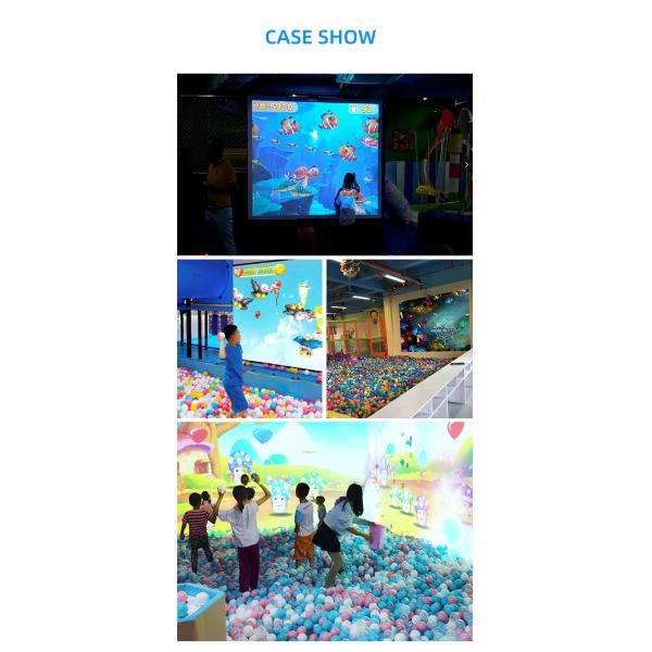 15 шт. AR Детские интерактивные игры с проектором AR Magic Ball Interactive Projection Wall Game