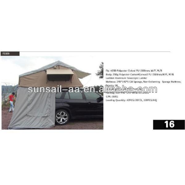 55KG N.W Car Roof Tent for Volvo XC60 Accessories Featuring 42D Polyster Fly