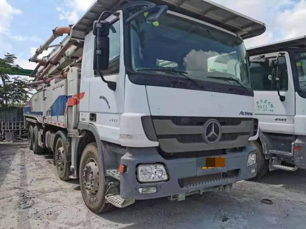 Zoomlion 52m pompe à béton sur châssis Benz pour la vente d'équipements de construction d'occasion