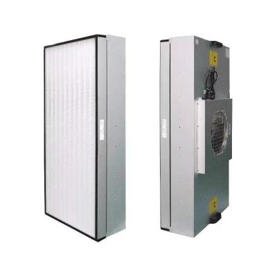 Cleanroom Folded Fan Coil Filter Fan Units FFU Stainless Steel Mesh