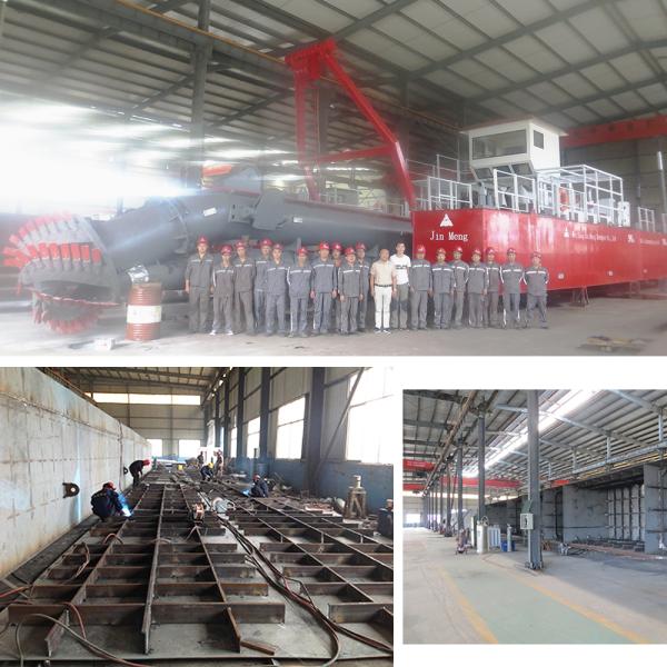 2500m3 Port River Sand Dredging Boat Cutter Head Dredger For Coastal Areas