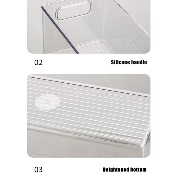 Eco Vegetable Storage Containers Refrigerator Plastic Kitchen Organizer