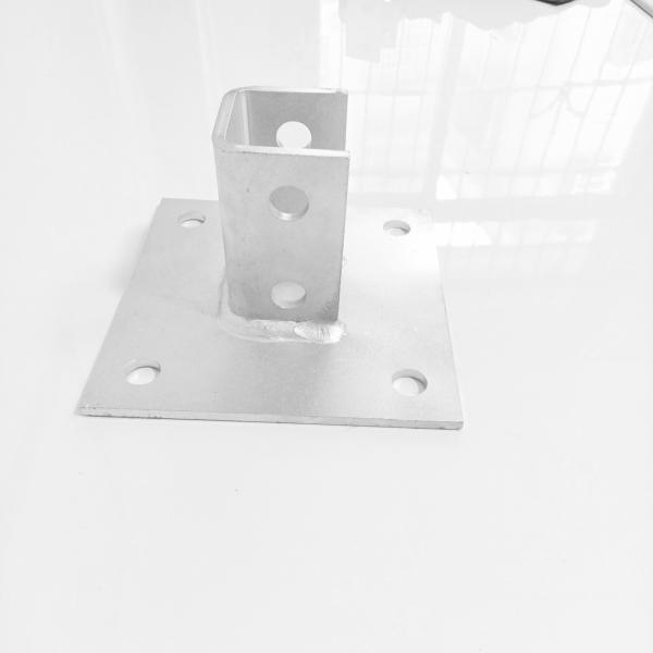 Carbon Steel Galvanized Strut Channel Fittings RGD Strut Pipe Clamps Post Bases