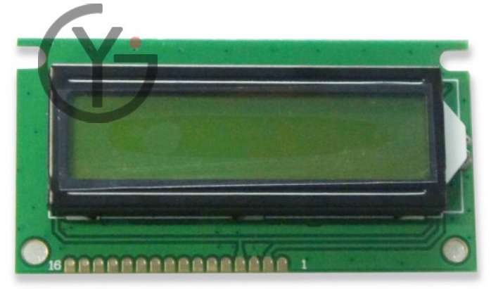 DMC-16202NY-LY-BJE-BLN Lcd Panel for Meters 16 Pin Pad 2.3 Inch 16 Characters * 2 Lines