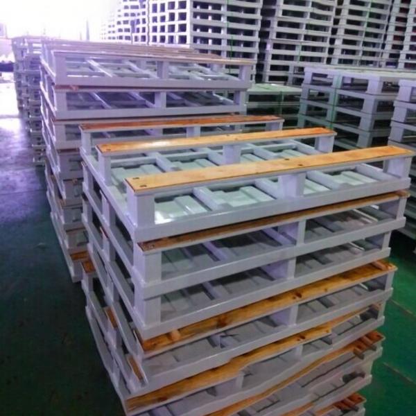 Heavy Duty Steel Pallet Warehouse Galvanized Pallet Stacking Racks