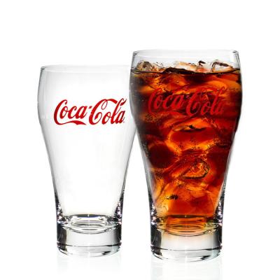 Vidros bebendo relativos à promoção sem chumbo de Tangson, vidro 400ml bebendo para o chá de gelo