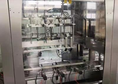4 Filling Heads 160mm Edible Oil Bottle Packing Machine 20L Volumetric Piston Filler