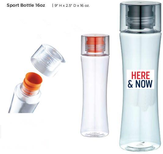 500ml tritan water bottle with silicone mouth
