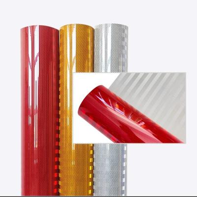 Ouro Vermelho Prismático Folha Refletora Flexível Impressível ODM