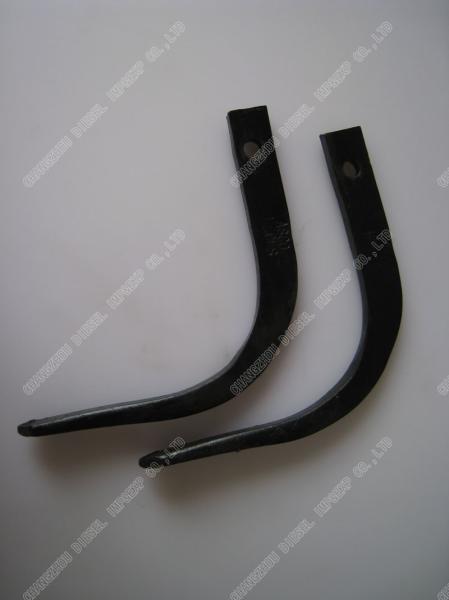 65Mn Rotary Tiller Blades September Procurement Season Products Of Straight Hook Knife