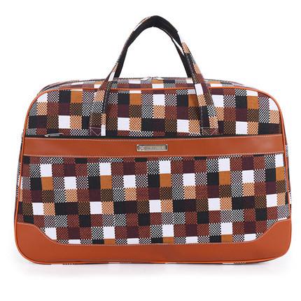 Lightweight Custom Duffle Bags , Large Capacity Women's Canvas Travel Bag