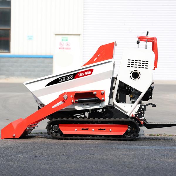 Сертификат EURO 5 Mini 500kg Tracked Dumper для перевозки на короткие расстояния