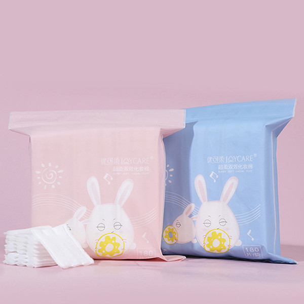 Rabbit Pattern 5*6 Cm Beauty Cotton Pads For Disposable Cosmetic With CE