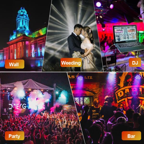 LED Bar RGBW 4 In 1 16x5W DMX LED Stage Dmx512 Wall Washer Outdoor Indoor Dj Disco Lights