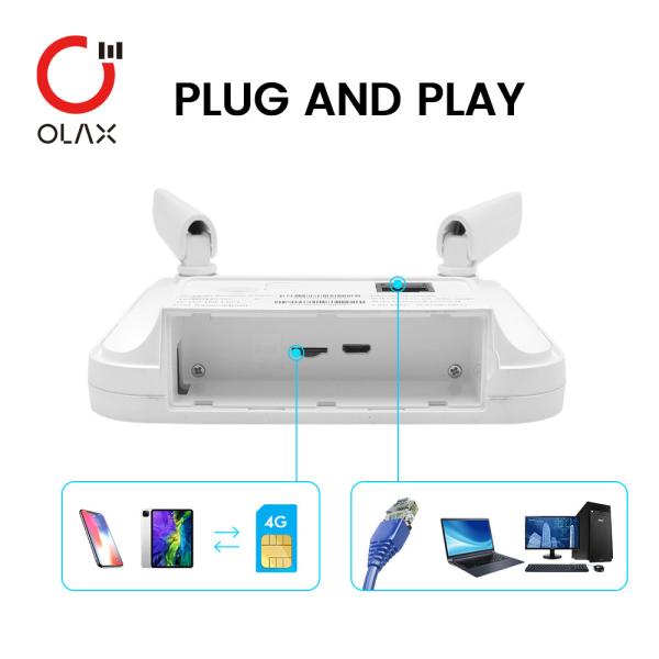 Маршрутизаторы Wifi 4g антенны маршрутизатора маршрутизатора 300mbps CPE Wifi OLAX AX6 Pro долгосрочные с SIM-картой