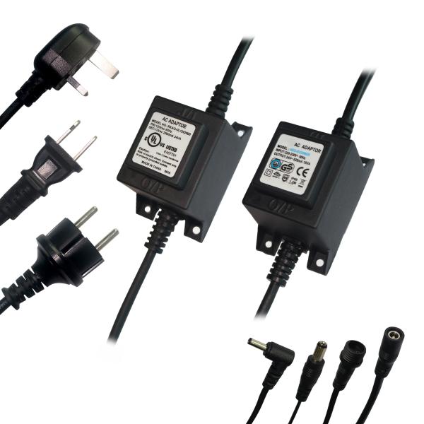 12VAC 2A 24W waterproof transformer AC adapter For Outdoor Waterproof Lighting Water pump Transformer