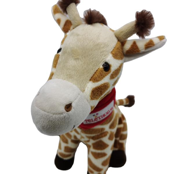 Anti Fading 25cm Standing Giraffe Stuffed Animal